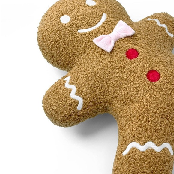 ✨ FIRM✨ Target Bullseye’s Playground Christmas Holiday Gingerbread Throw Pillow - Picture 5 of 9